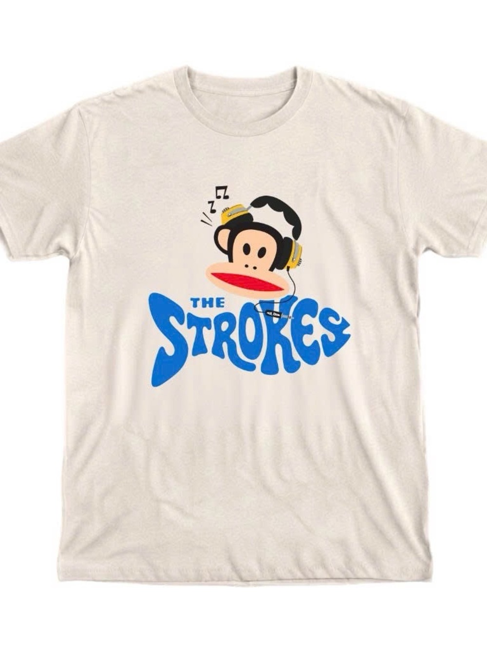 Gildan Shirt Paul Frank With Blue The Strokes Graphic Tee